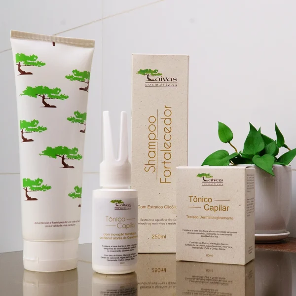 Combo: Shampoo Fortalecedor + Tônico Capilar
